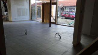 Fliesen im Foyer