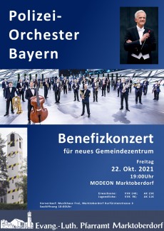 Benefizkonzert Polizeiorchester Bayern 2021