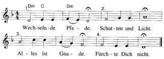 wechselnde Pfade