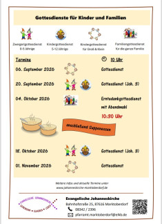 Übersicht Familienfreundliche Gottesdienste Sep-Nov 2026