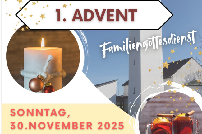 1. Advent 2025_Familiengottesdienst und Adventsmarkt