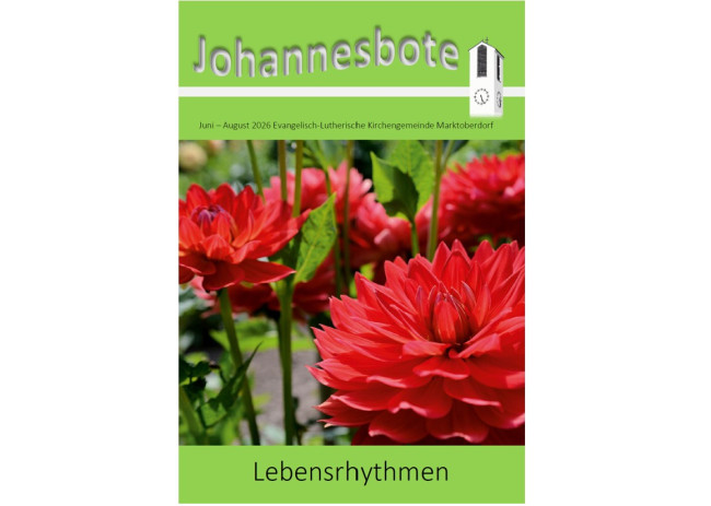 Titelbild des Johannesboten Juni bis August 2026