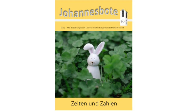 Titelbild Johannesbote: Hase im Gras